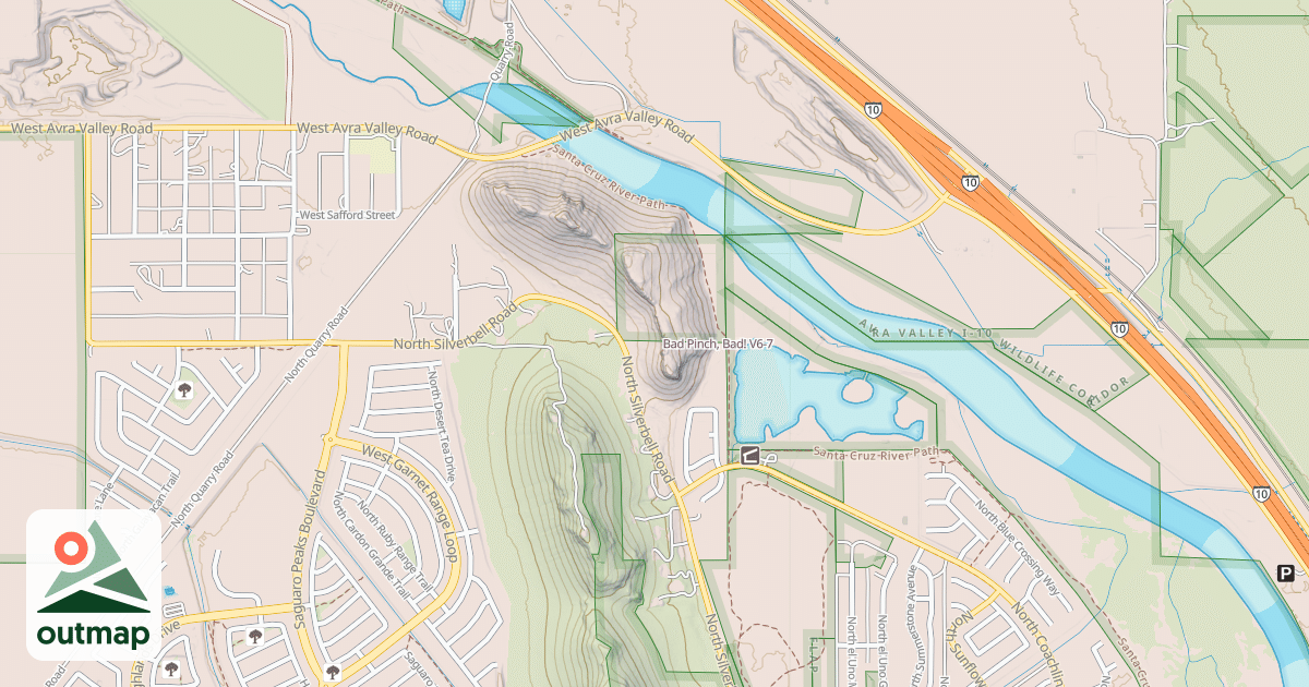 Map of Bad Pinch, Bad!