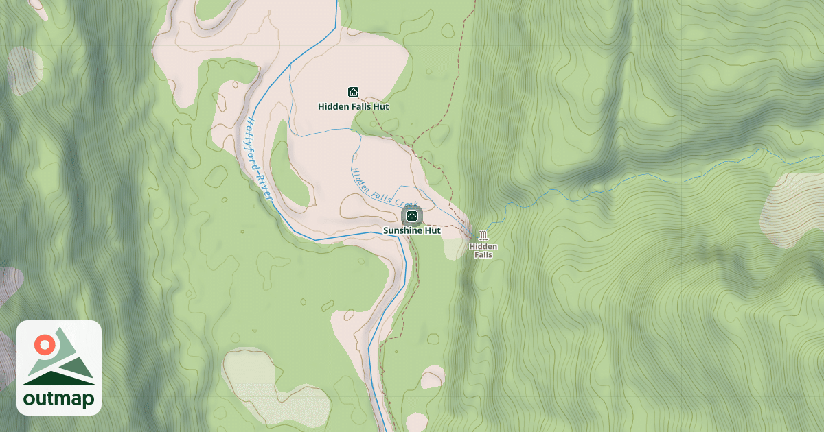 Map of Sunshine Hut
