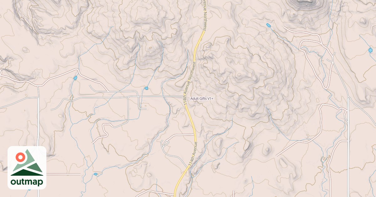 Map of Adult Gifts