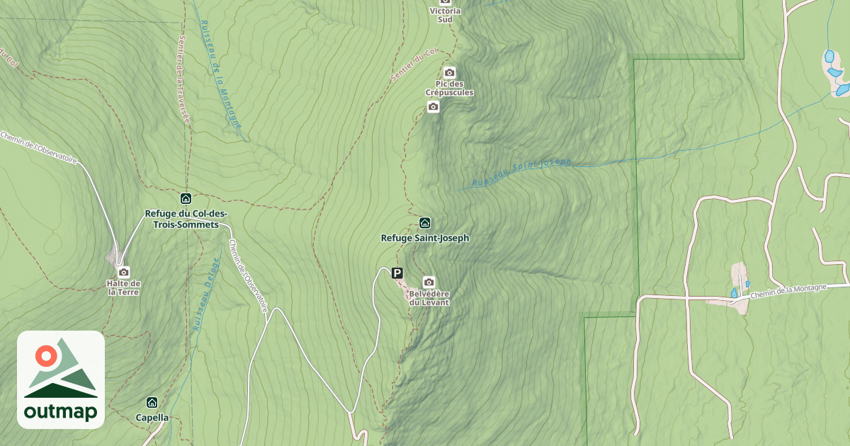 Map of Refuge Saint-Joseph