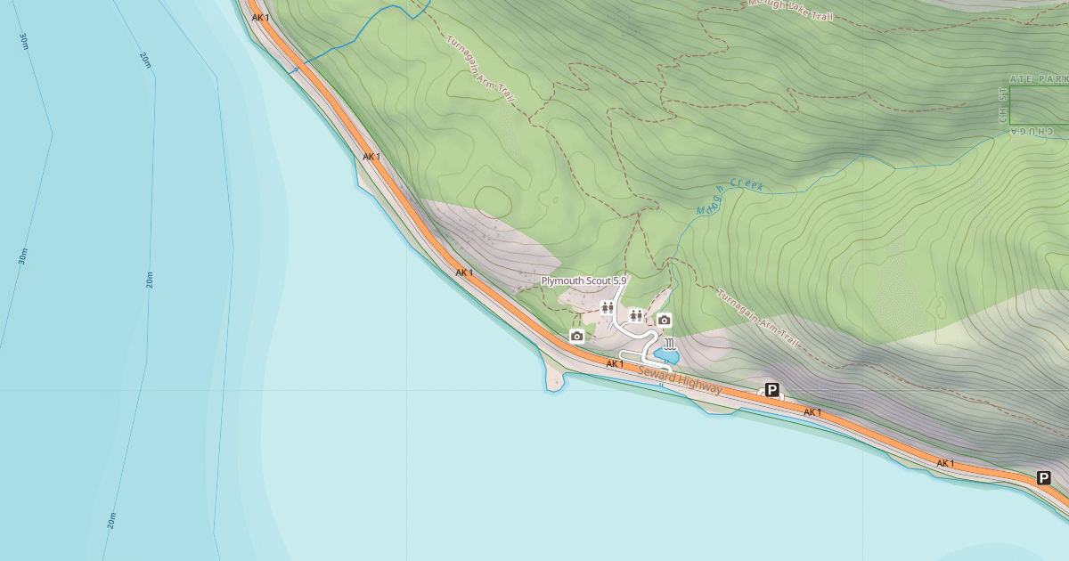Map preview of Plymouth Scout