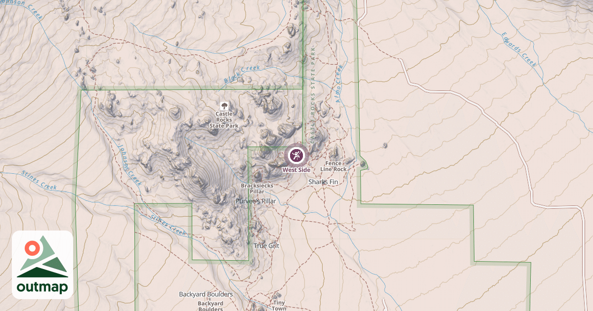 Map of West Side
