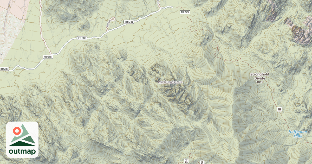 Map of Ranch Hands