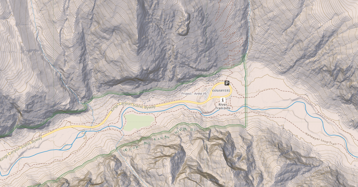 Map preview of Project - Arete