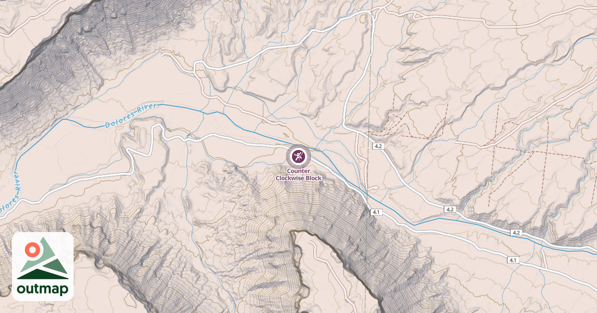 Map of Counter Clockwise Block
