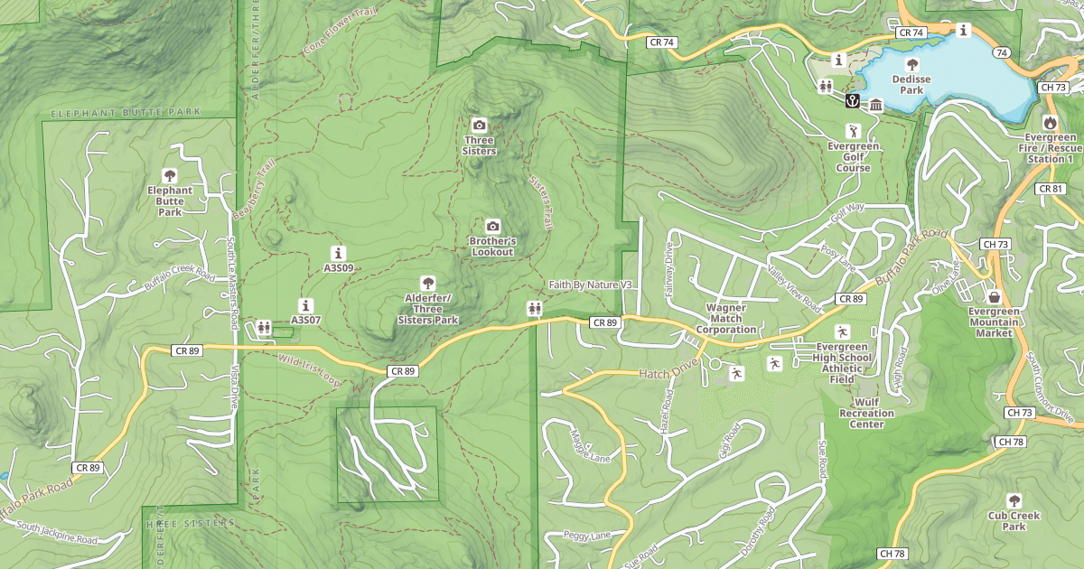 Map preview of Faith By Nature