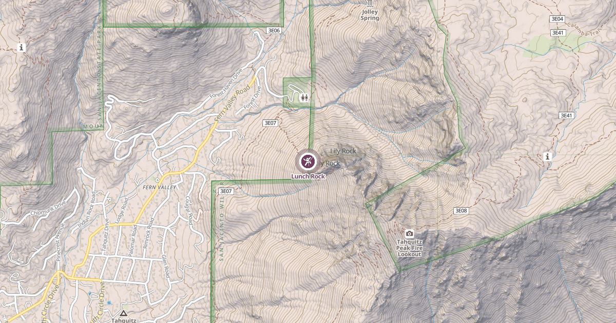 Map preview of Lunch Rock