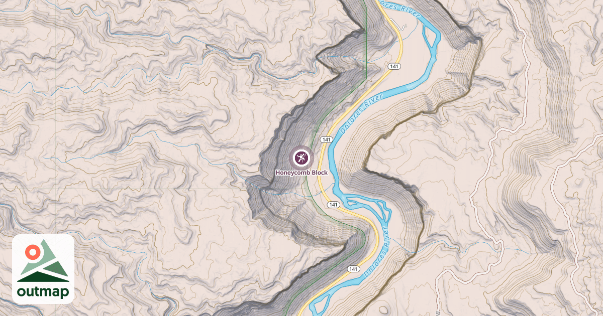 Map of Honeycomb Block