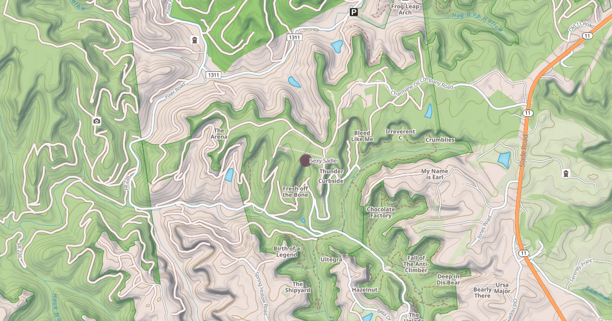 Map preview of Sexy Sadie