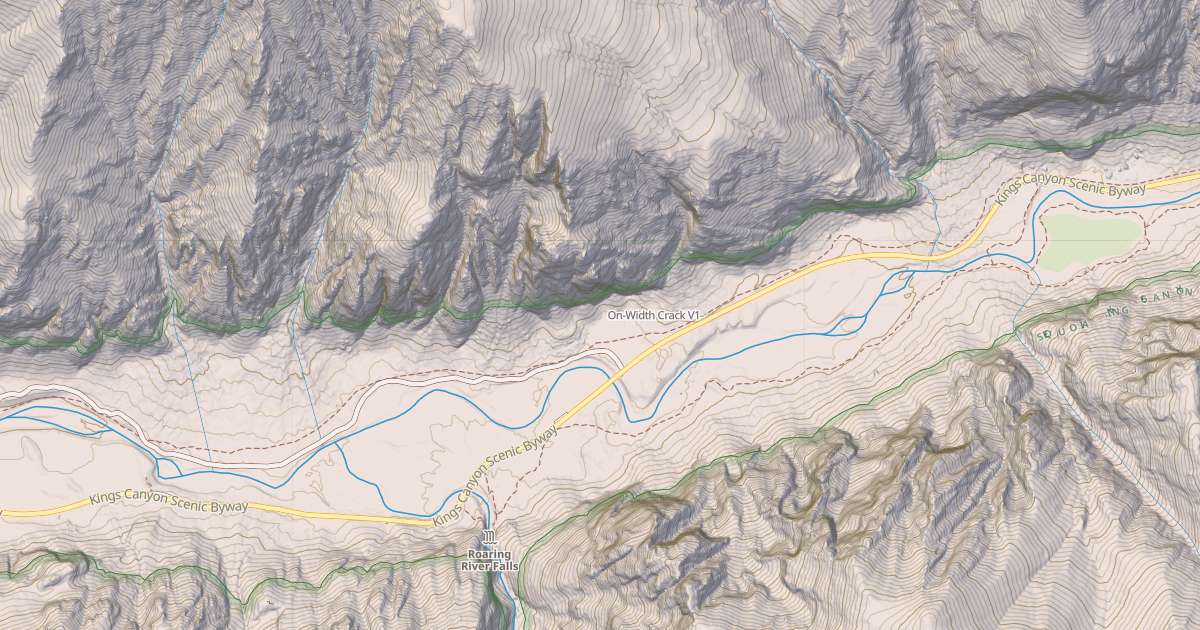 Map preview of On-Width Crack