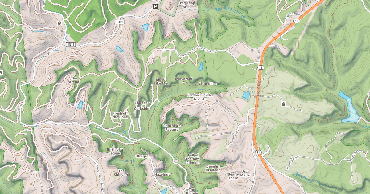 Map preview of Rorshach Inkblot Test