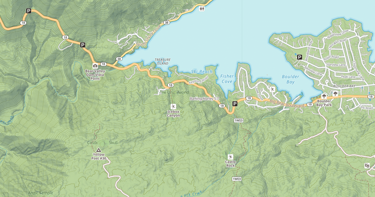 Map preview of Barking Marley