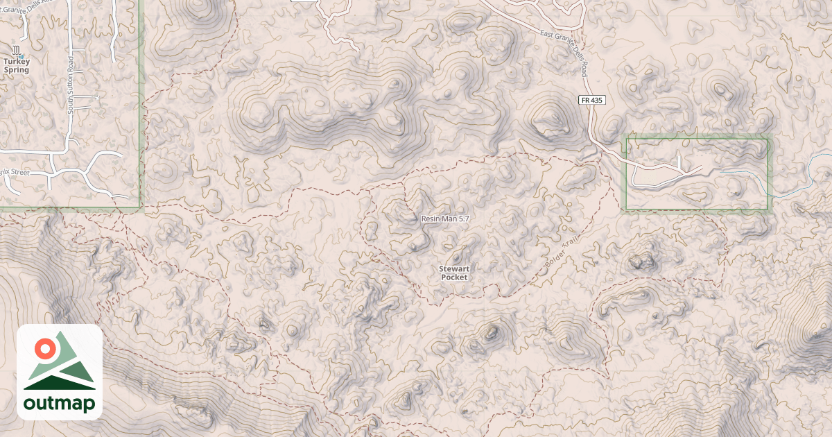 Map of Resin Man