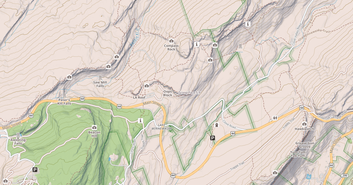 Map preview of Scoop Face