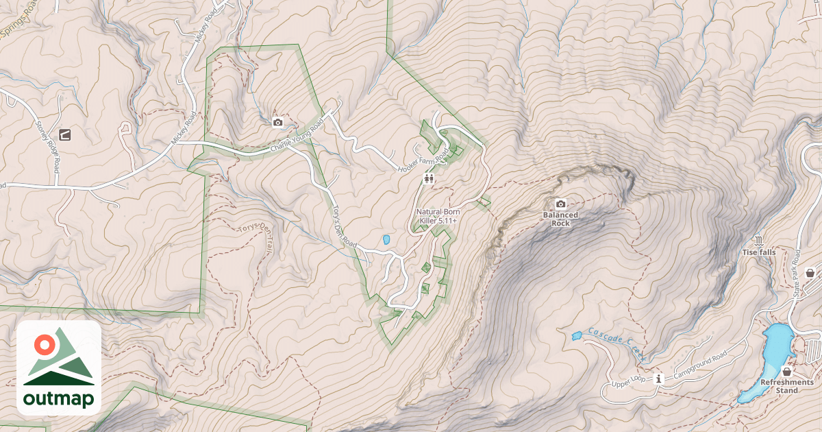 Map of Natural Born Killer