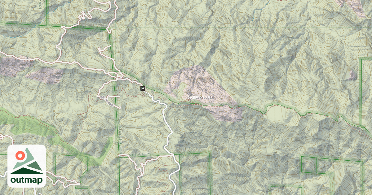 Map of Cohiba Crack