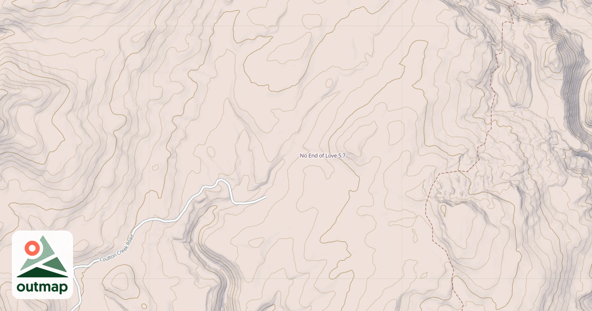 Map of No End of Love