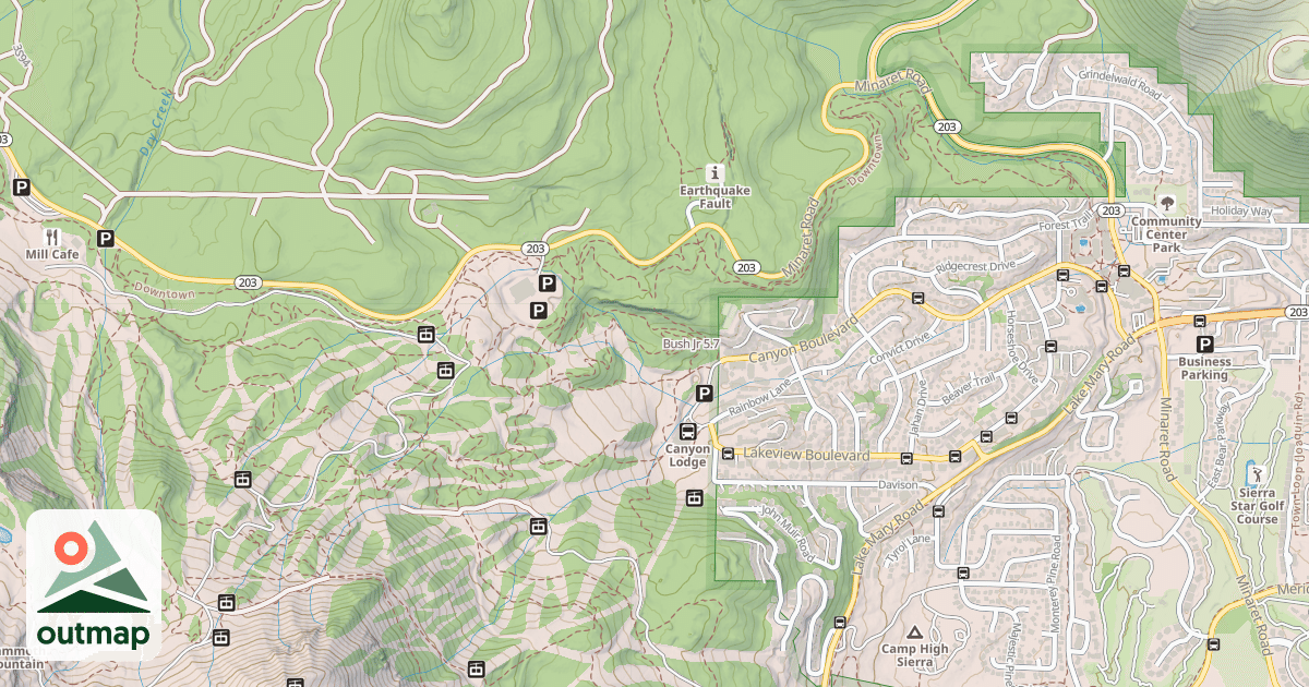 Map of Bush Jr