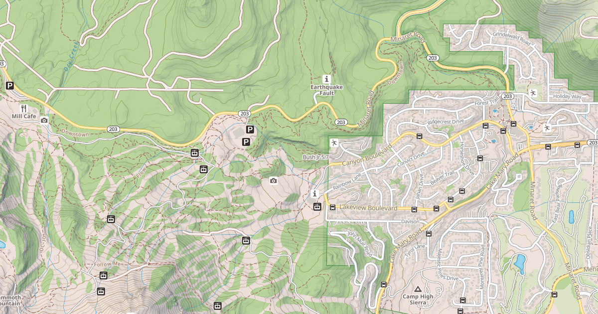 Map preview of Bush Jr