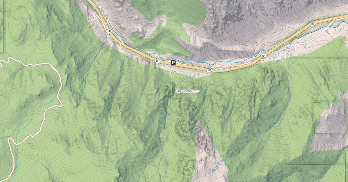 Map preview of The Choad