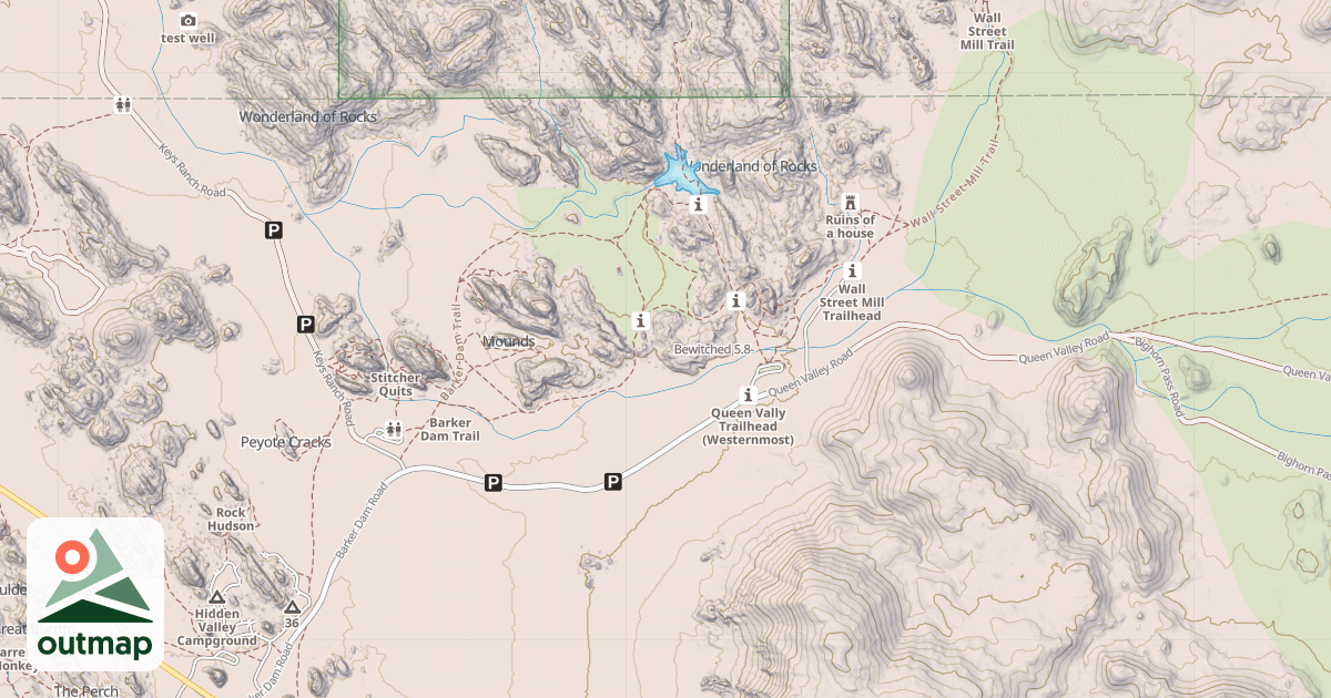 Map of Bewitched