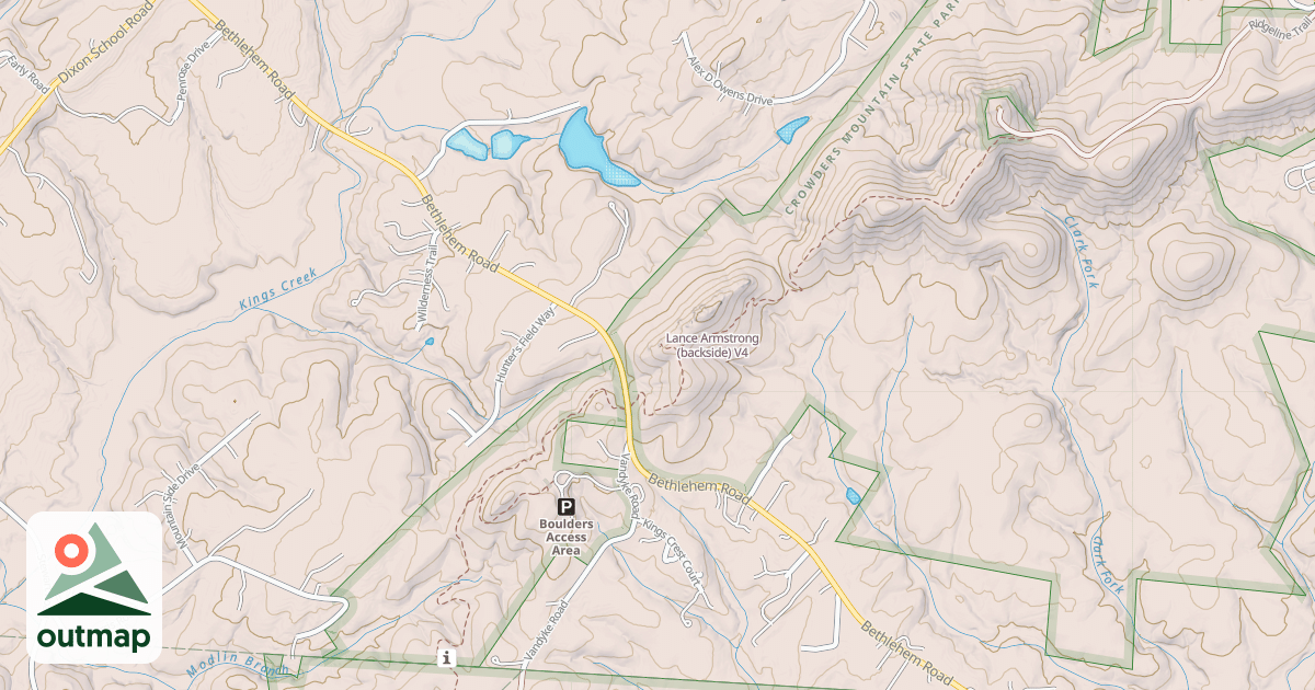 Map of Lance Armstrong (backside)