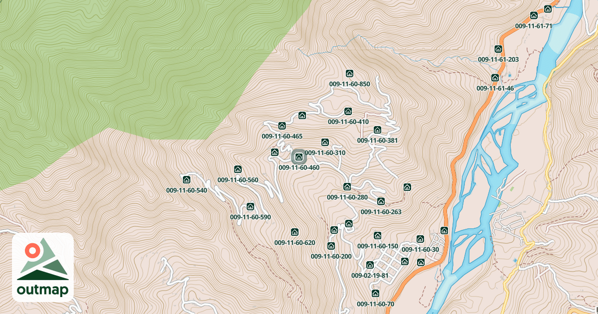 Map of 009-11-60-460