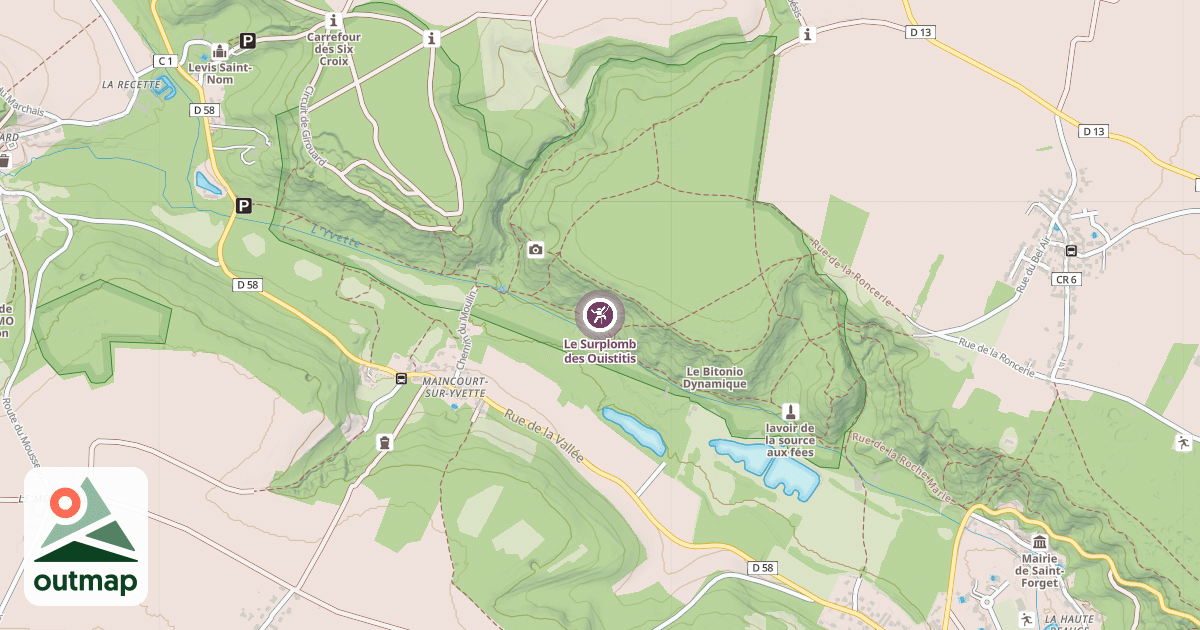 Map of Le Surplomb des Ouistitis