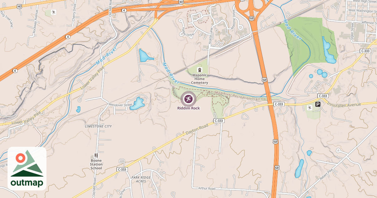 Map of Riddim Rock