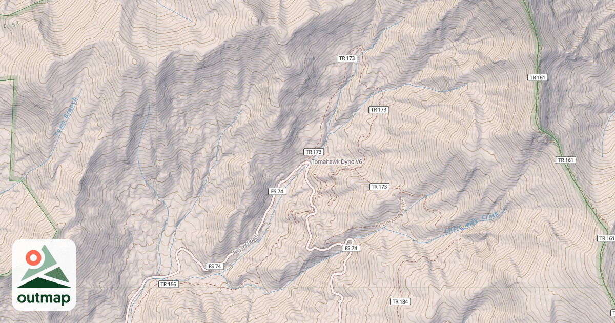 Map of Tomahawk Dyno