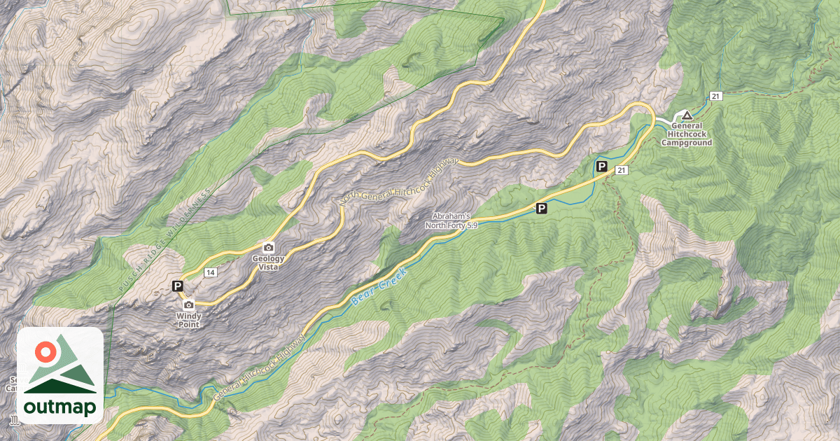Map of Abraham's North Forty