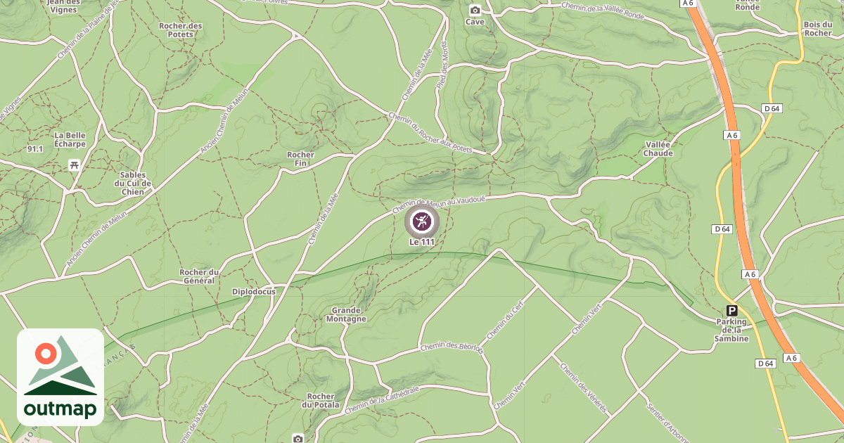 Map of Le 111