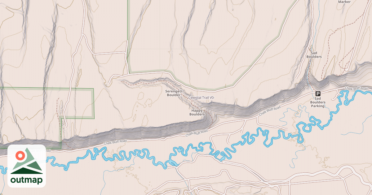 Map of Celestial Trail