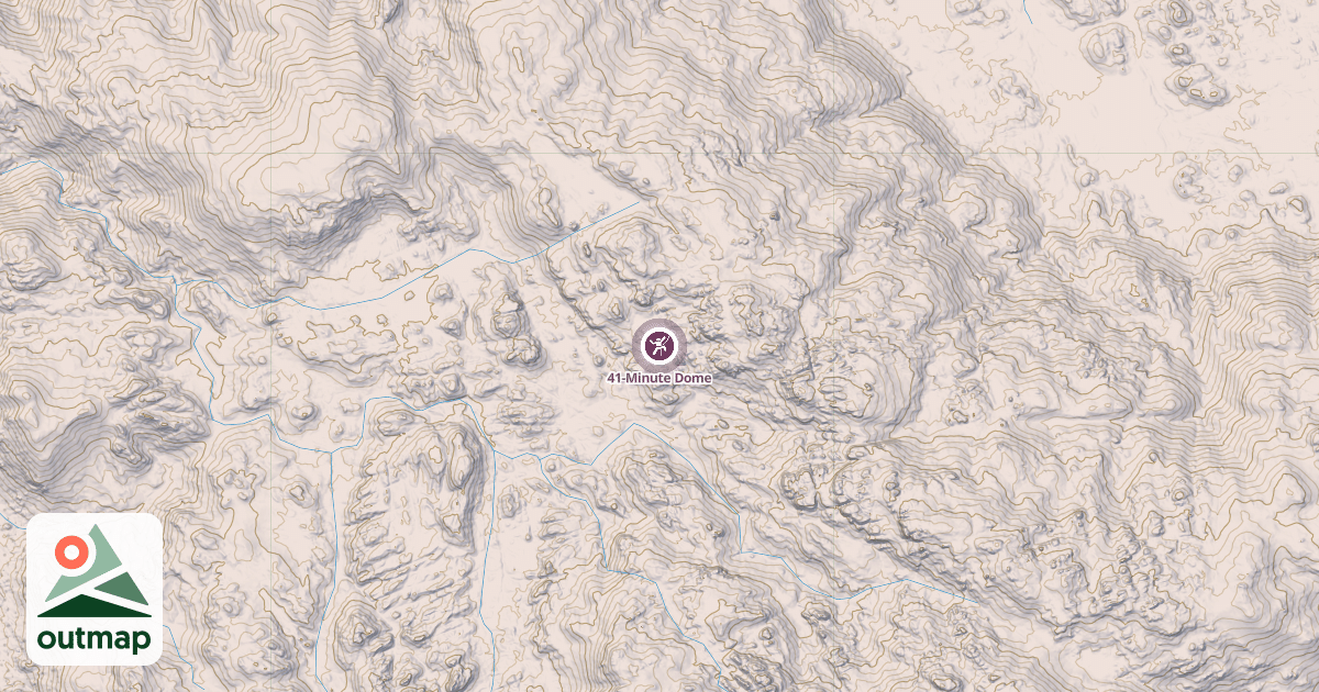 Map of 41-Minute Dome