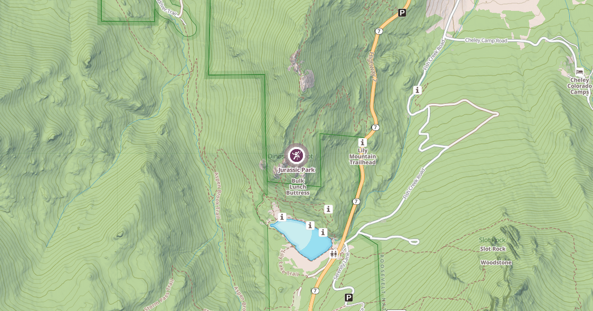 Map preview of Jurassic Park