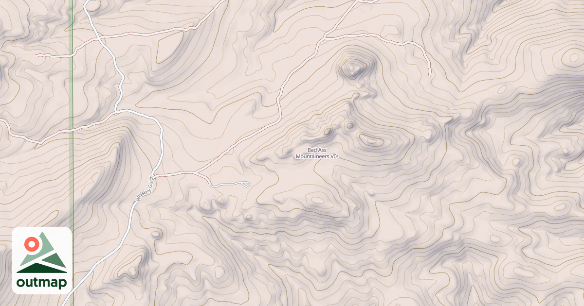 Map of Bad Ass Mountaineers