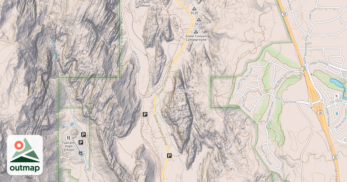 Map of Dr Yes