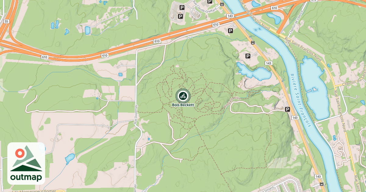 Map of Bois Beckett