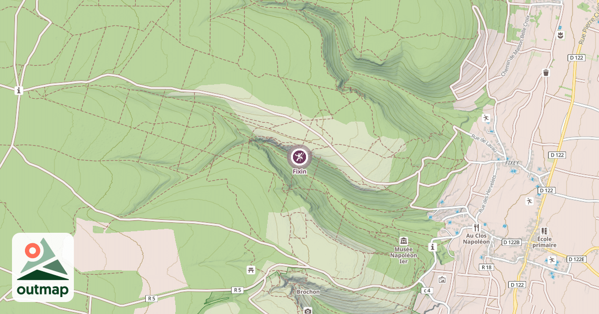 Map of Fixin