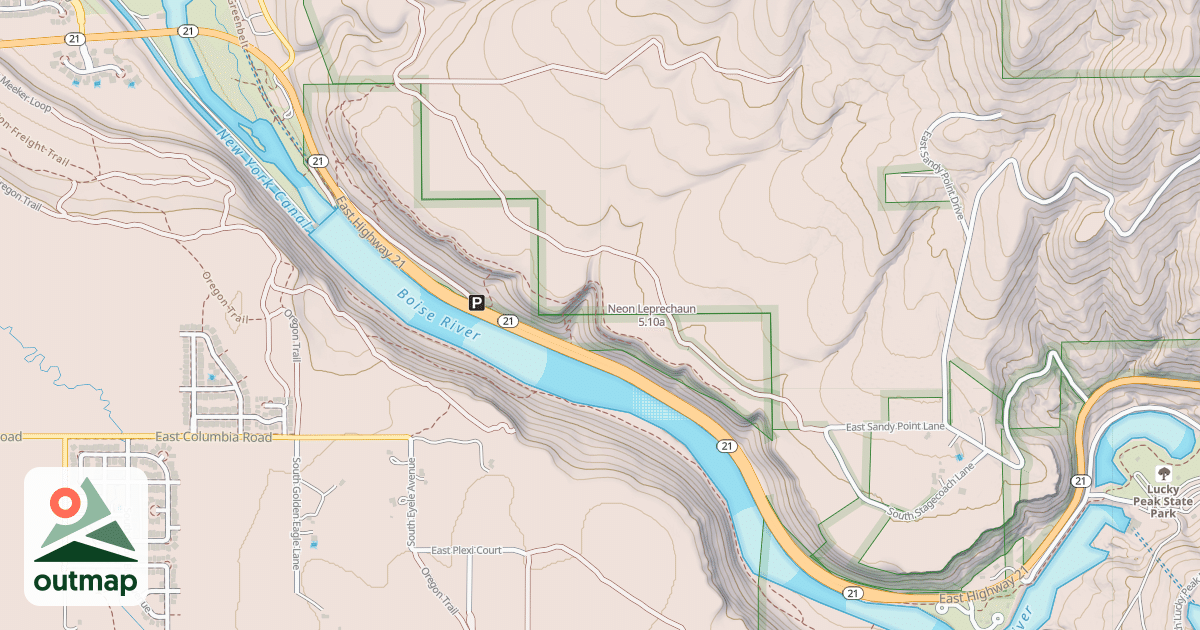 Map of Neon Leprechaun