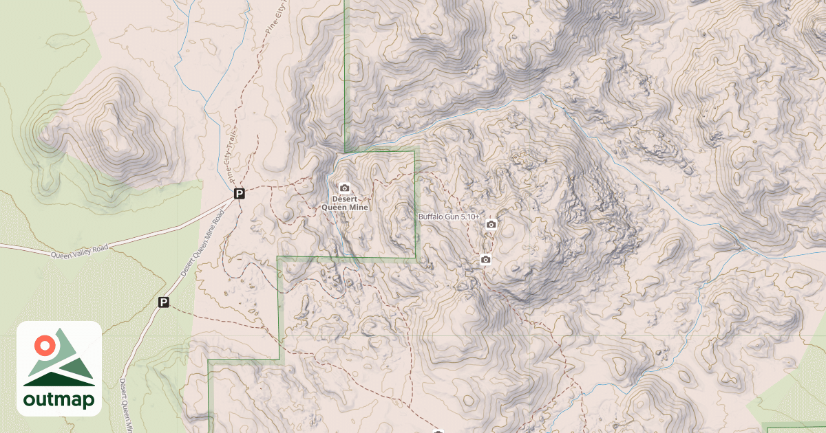 Map of Buffalo Gun