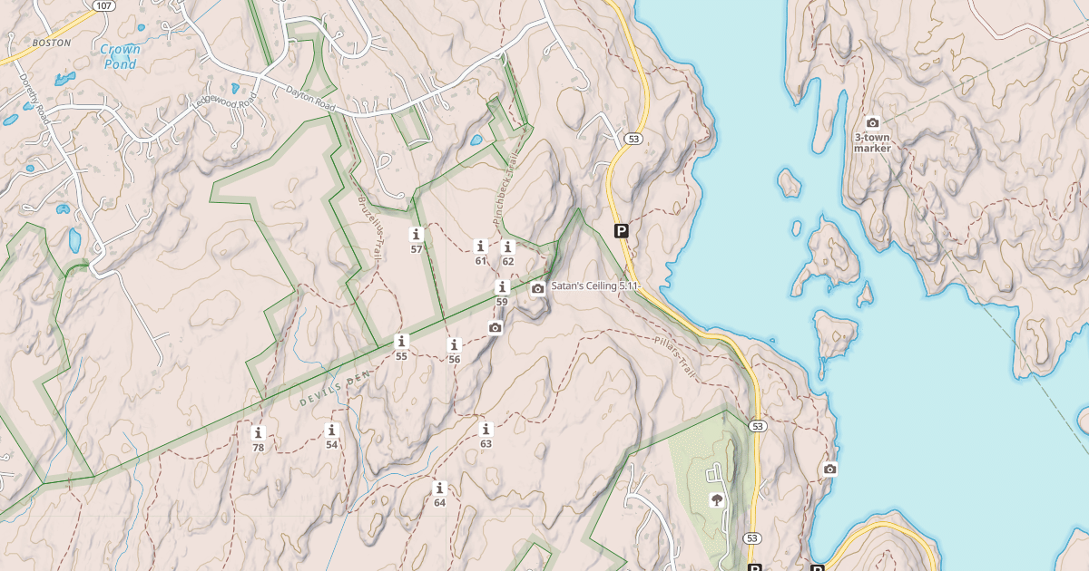 Map preview of Satan's Ceiling