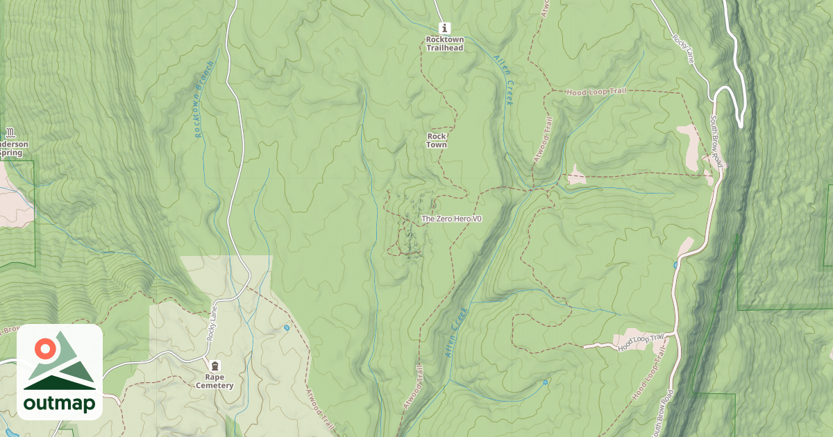 Map of The Zero Hero