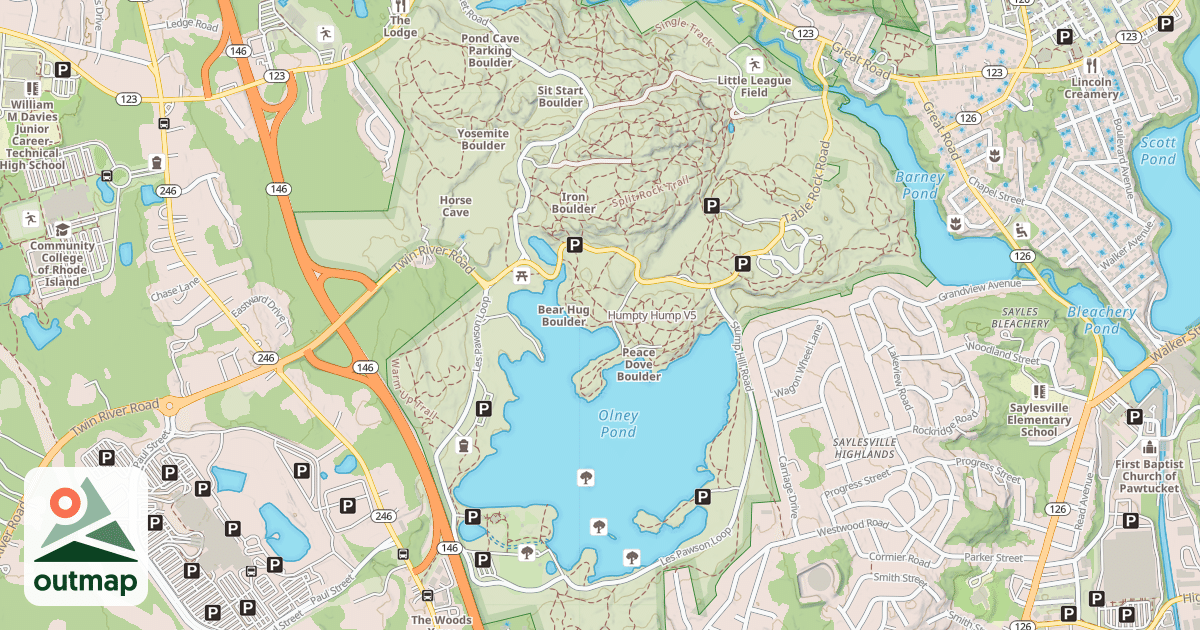 Map of Humpty Hump