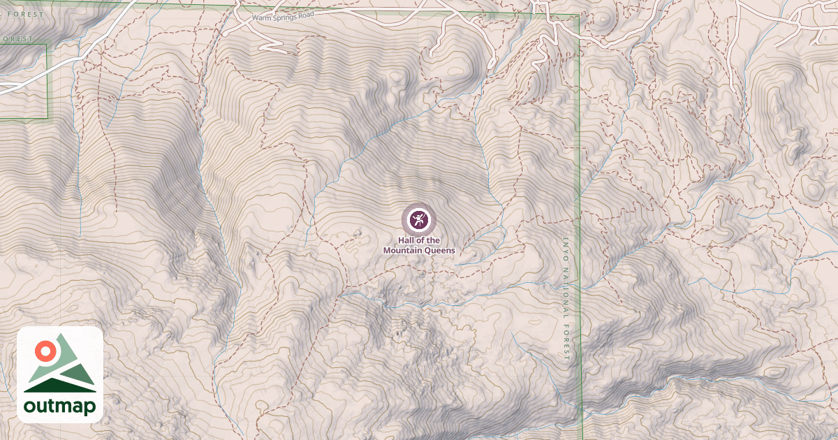 Map of Hall of the Mountain Queens