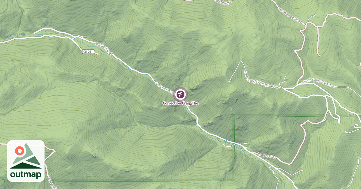 Map of Correction Crag, The