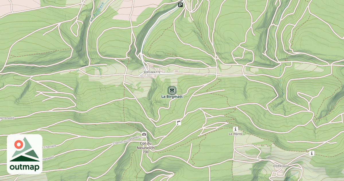 Map of La Birgmatt