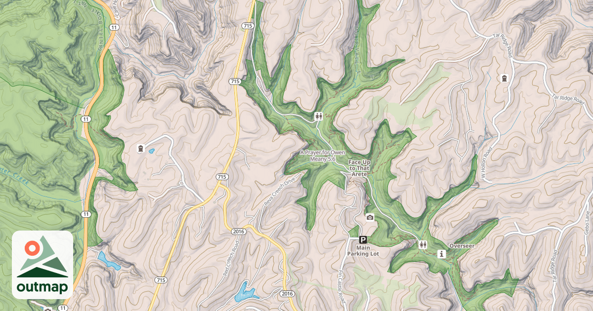 Map of A Prayer for Owen Meany