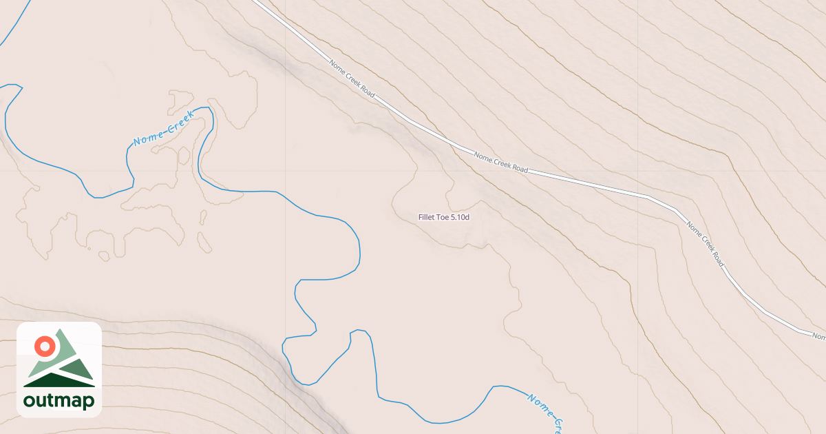 Map of Fillet Toe