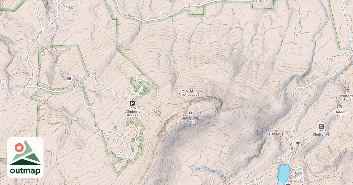 Map of Moss Man Prophecies